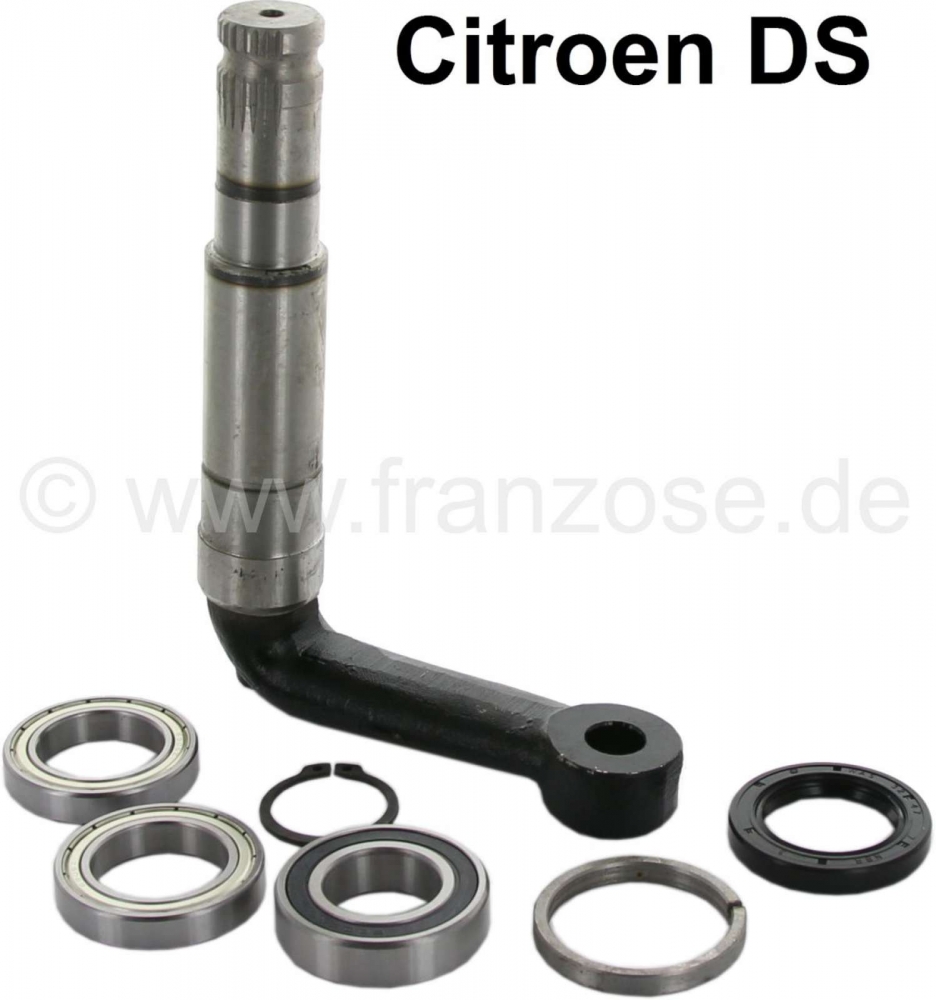 Citroen-DS-11CV-HY - Idler arm, voor de stuuroverbrenging. Geschikt voor Citroën DS. Nieuwe onderdelen. Reprod