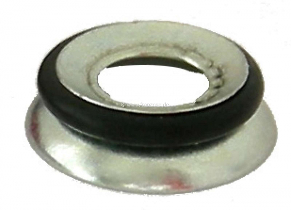 Citroen-DS-11CV-HY - Plaatstalen kap op de spoorstangbout. Geschikt voor Citroen 11CV + 15CV. Of. Nr. 602046