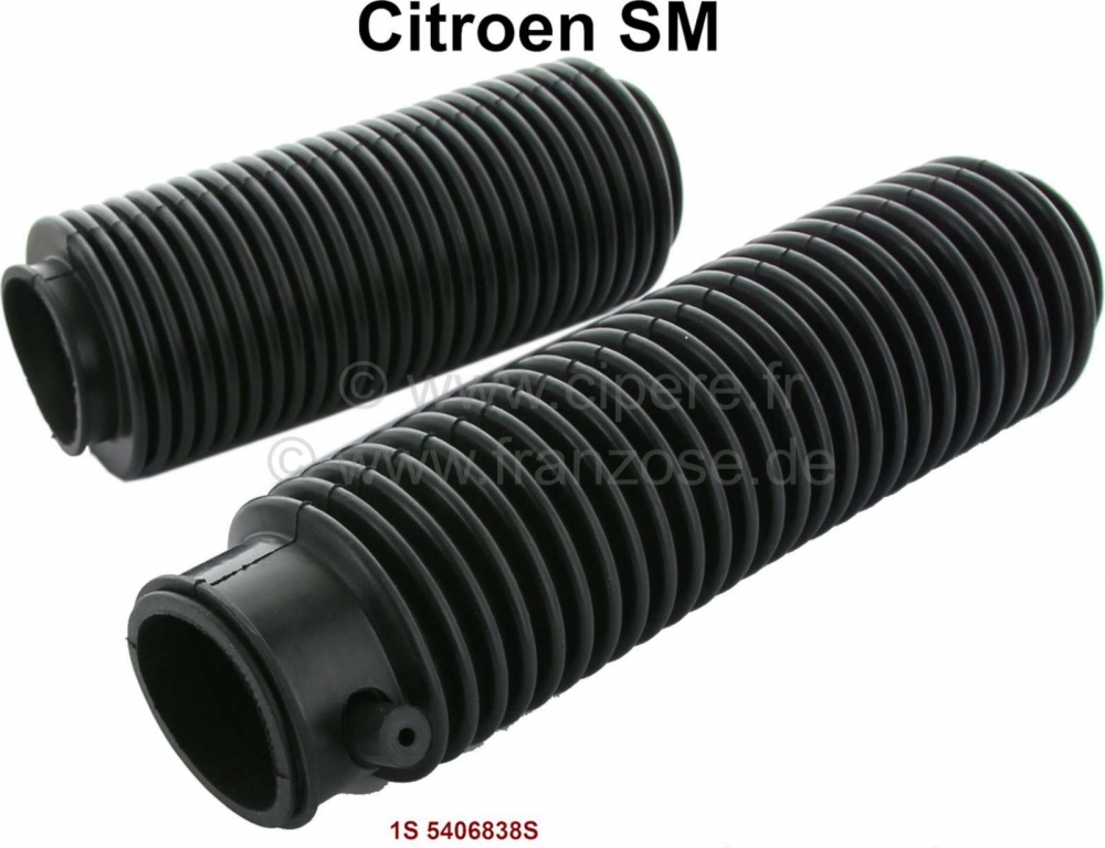 Citroen-DS-11CV-HY - SM, stuurlaars (2 stuks). Geschikt voor Citroen SM. Of. Nr. 1S5406838S