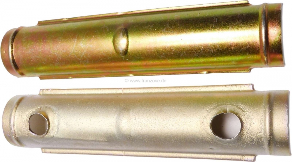 Citroen-DS-11CV-HY - Spatborden (schilden) voor de stuurinrichting. Compleet voor voor + achter. Geschikt voor 