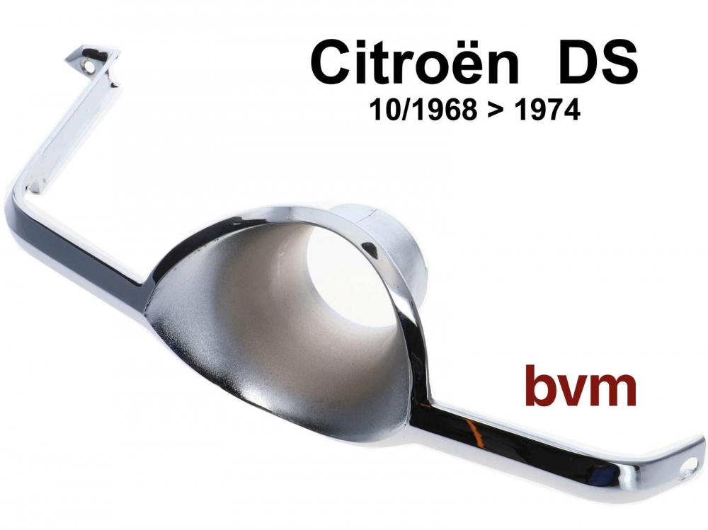 Citroen-DS-11CV-HY - Stuurwiel + stuurkolombekleding, gemaakt van gepolijst aluminium. Geschikt voor Citroen DS