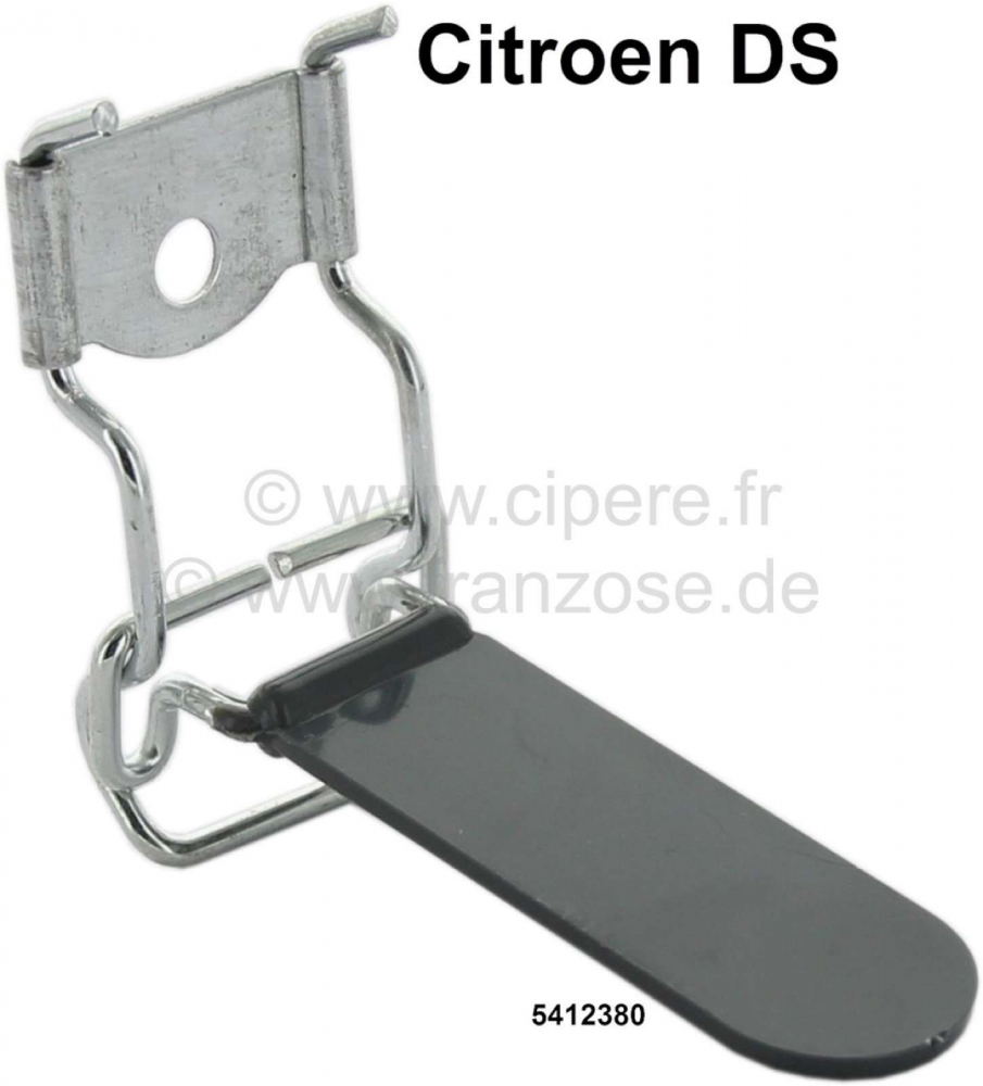Sonstige-Citroen - Bevestigingsclip voor tapijtmatten (tapijtclip). De clip past op de tapijtmatten voor en a