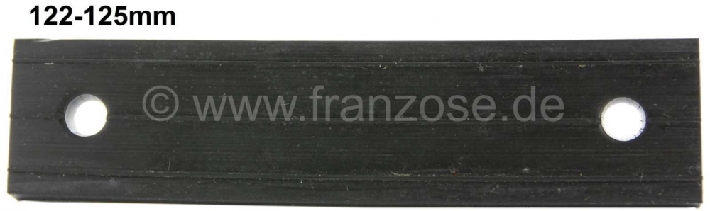 Citroen-DS-11CV-HY - Bevestiging uitlaatpijp. Rubber, lange uitvoering. Geschikt voor Citroen DS. Afmeting: 111