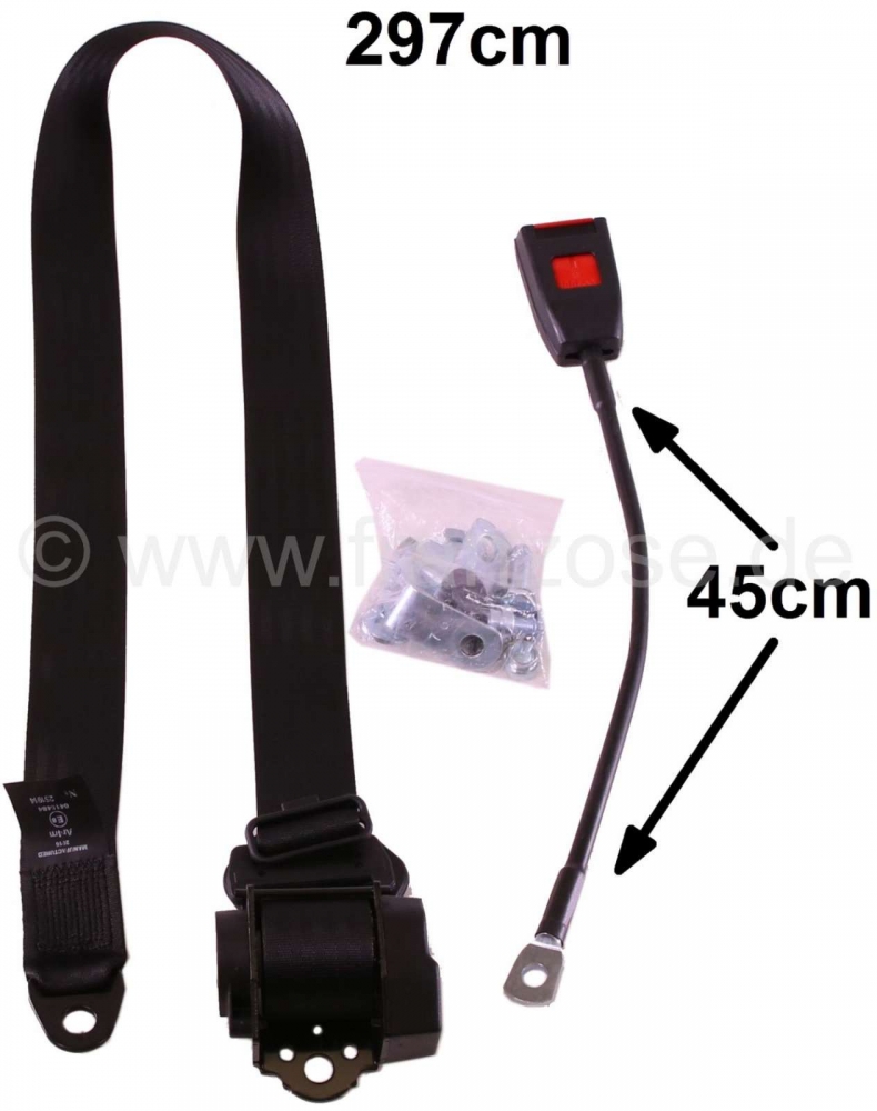 Sonstige-Citroen - Automatische veiligheidsgordel. Een alternatief voor de originele gordels van de Citroen D