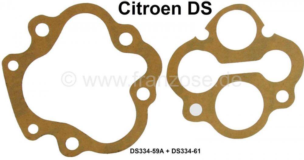 Sonstige-Citroen - Schakelaarblok papieren afdichtingen. Geschikt voor Citroen DS. Of. Nr. DS334-59A (4x8mm +