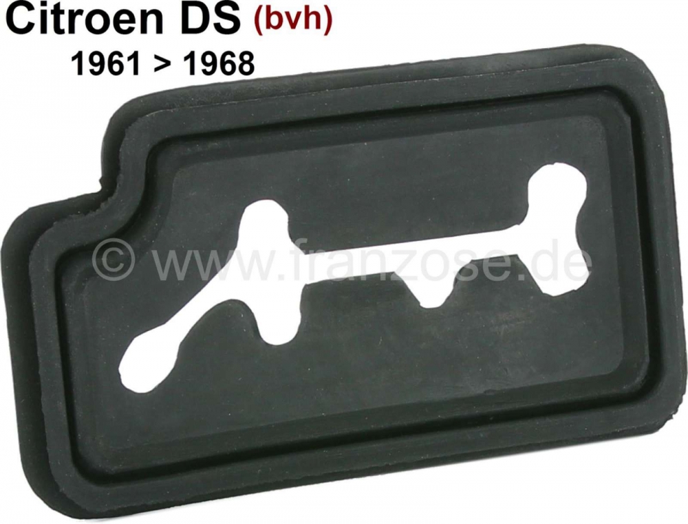 Citroen-DS-11CV-HY - Rubber hoes, voor het afdichten van de versnellingspook (versnellingspookhoes) in de stuur