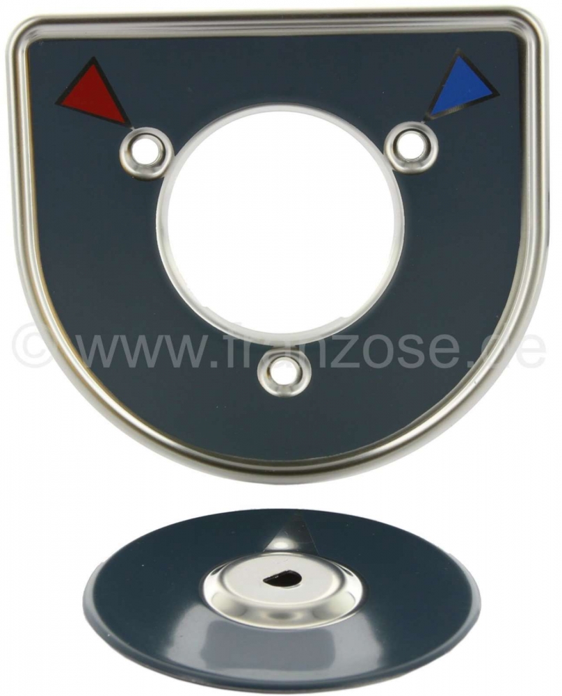 Citroen-DS-11CV-HY - Metalen kap voor afstelling van de verwarming. Geschikt voor Citroen ID 19.