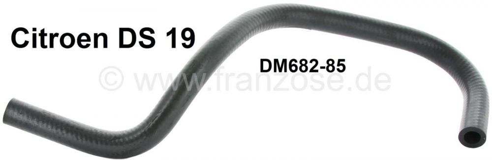 Sonstige-Citroen - Radiatorslang. Geschikt voor Citroen DS 19. binnendiameter aan beide zijden: 12,0 mm. Of. 
