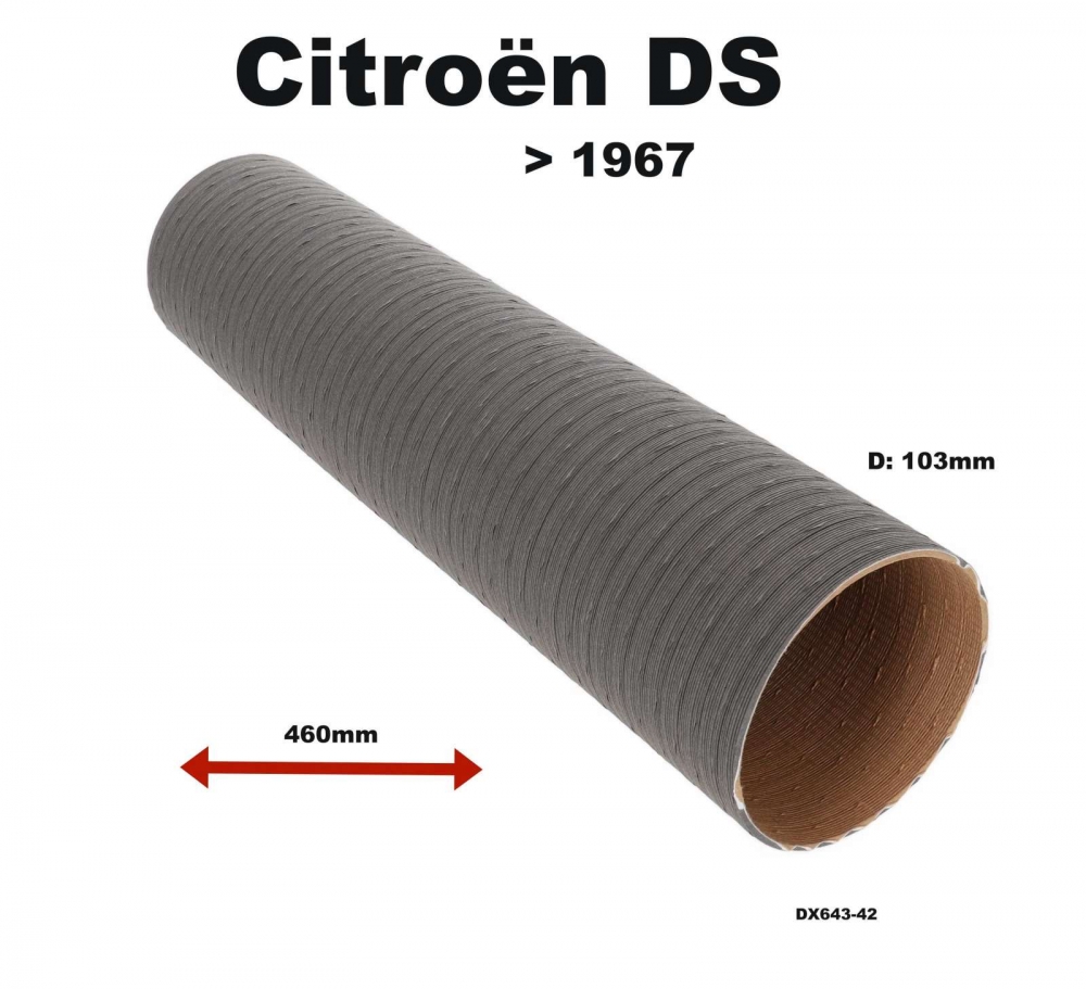 Sonstige-Citroen - Verse luchtslang links (in het spatbord), niet geïsoleerd. Geschikt voor Citroen DS, vana