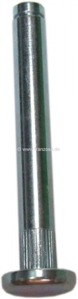 Citroen-DS-11CV-HY - As (7,5 x 60mm) voor het deurscharnier en voor het kofferdekselscharnier. Geschikt voor Ci