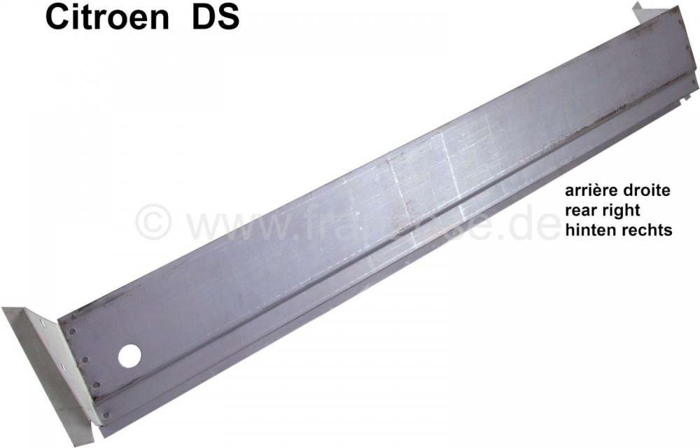 Sonstige-Citroen - Deur rechtsachter. Reparatiepaneel voor de deurvloer (met hoeken). Geschikt voor Citroën 