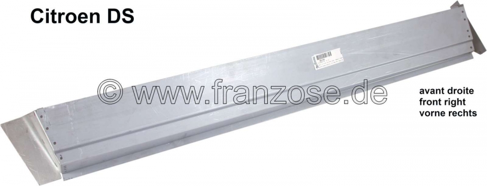 Sonstige-Citroen - Deur rechtsvoor. Reparatiepaneel voor de deurvloer (met hoeken). Geschikt voor Citroën DS