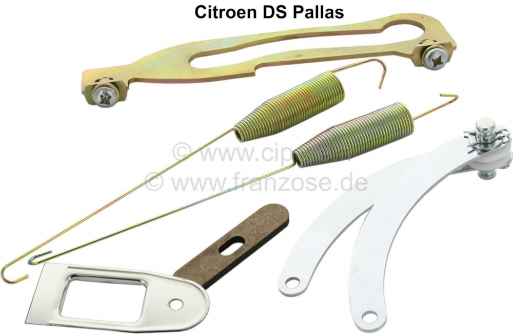 Sonstige-Citroen - Deurbevestigingsriem, complete set voor de deurbevestigingsriem (per zijde). Geschikt voor