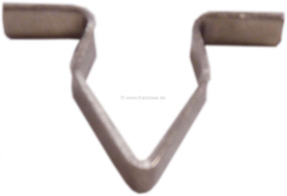 Citroen-DS-11CV-HY - Ruitafdichting binnen, clip voor bevestiging. Geschikt voor Citroën DS. Deze clip past oo