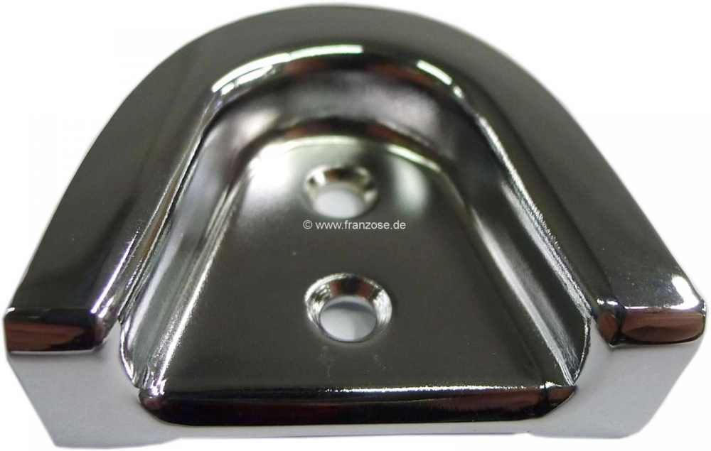 Citroen-DS-11CV-HY - Verchroomde behuizing voor de rubberen deurbumper. Geschikt voor Citroen 11CV + 15CV. Of. 
