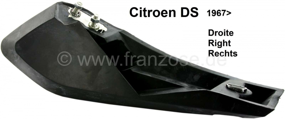 Sonstige-Citroen - Rechter voorbumper claxon. Geschikt voor Citroen DS, vanaf modeljaar 1967, Bestelnr. DX615