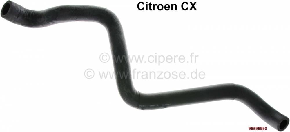 Sonstige-Citroen - CX, radiatorslang Citroen CX. Of. Nr. 95595990