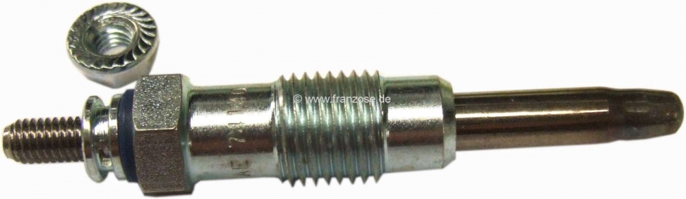 Renault - Gloeibougie. Schroefdraad: M12x1,25. Spanning: 11 volt. Geschikt voor Peugeot 504 Diesel, 