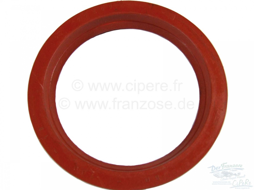 Sonstige-Citroen - Achterste krukaskeerring. Afmeting: 80 x 100 x 13mm. Verbeterde versie gemaakt van silicon