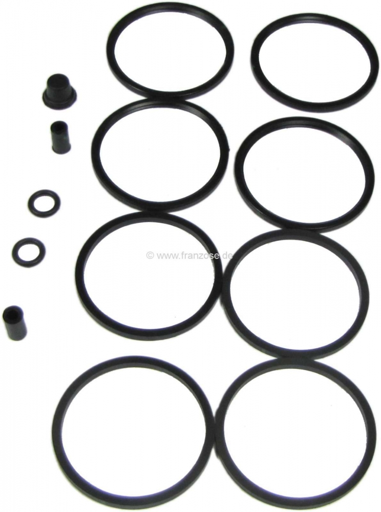 Sonstige-Citroen - CX, afdichtingsset voor 2 remklauwen voor. Geschikt voor Citroën CX. Zuiger diameter: 42m