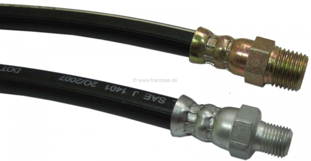 Sonstige-Citroen - Voorste remslang CX. Lengte 346 mm. Schroefdraad: M10x1 + M14x1.5-8x1.25. Of. nr. 95493016