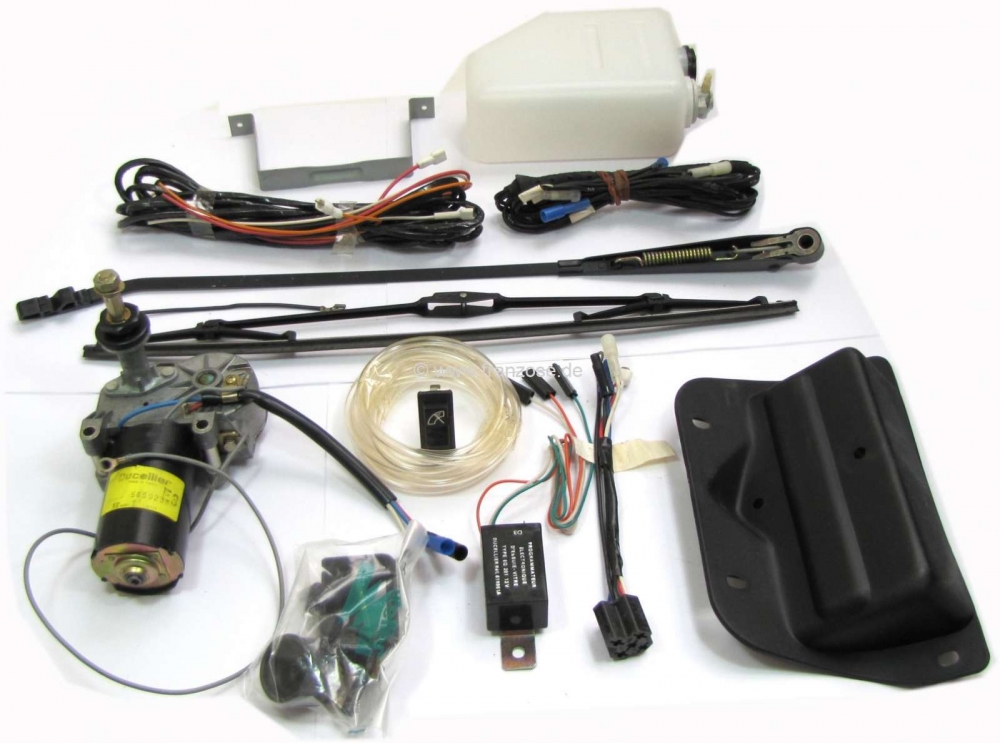 Sonstige-Citroen - GSA, ruitenwissermotor achter voor montage achteraf. Origineel! Compleet met kabelboom, sc