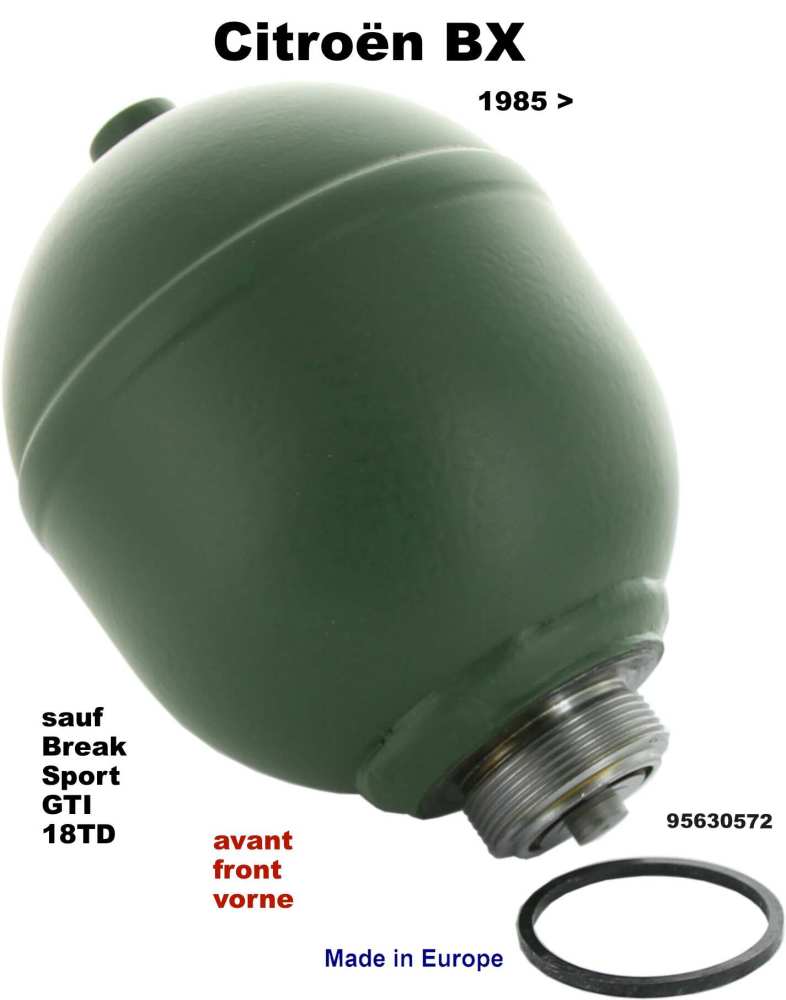 Sonstige-Citroen - Veerbol BX voor vanaf 85, alle behalve Break, Sport, GTI, 18TD Bestelnr. 95630572