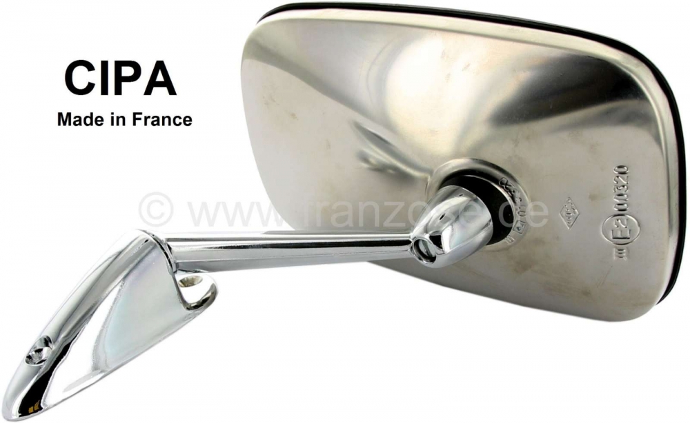 Sonstige-Citroen - Linkerspiegel, verchroomd. Originele Franse fabrikant 