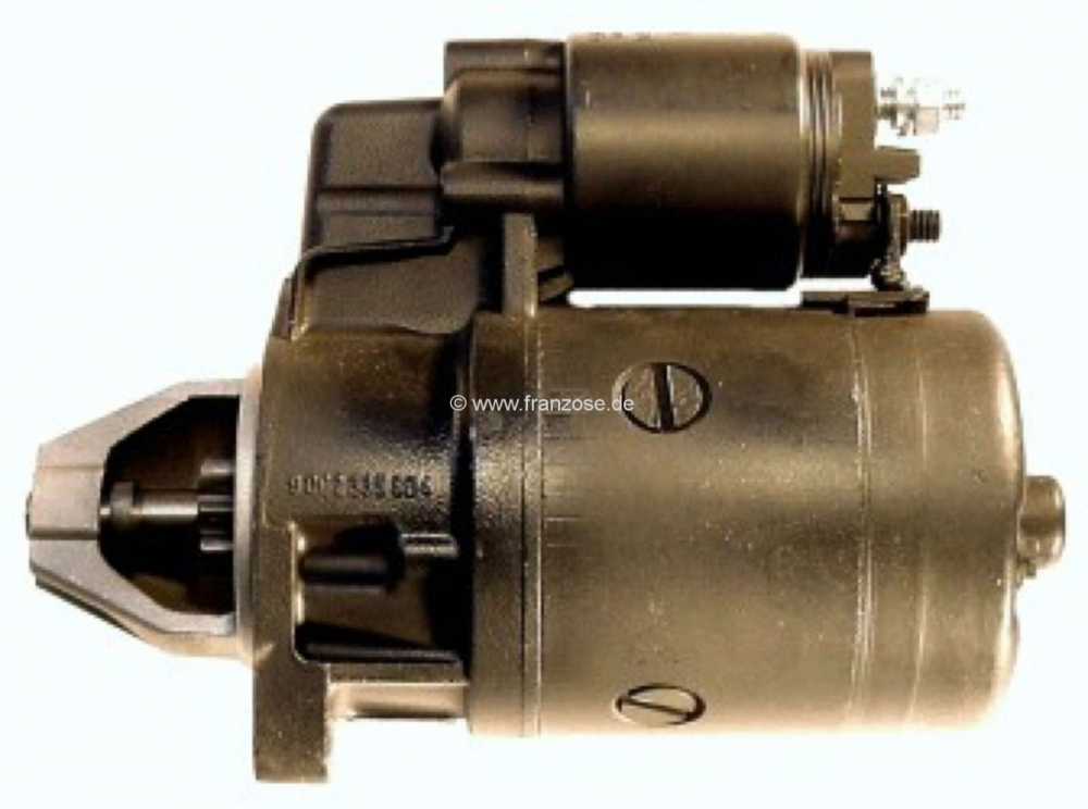 Citroen-2CV - Startmotor. Geschikt voor Peugeot 104 (0.9L - 1.4L). Peugeot 205 (1.0L - 1.4L), van modelj