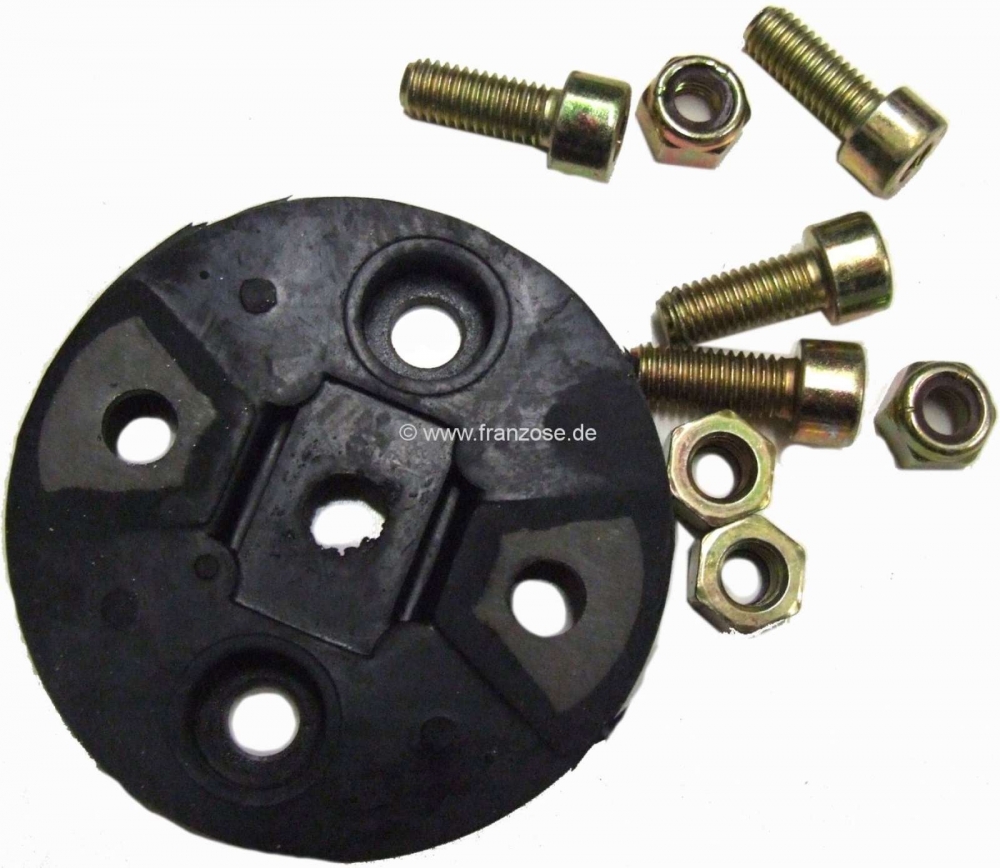 Renault - P 505/Citroen/Renault, Hardy-schijfbesturing. Boutcirkel ca. 50mm. Geschikt voor Peugeot 5