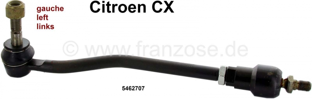 Sonstige-Citroen - Trekstang compleet links. Geschikt voor Citroen CX (Serie 1, zonder stuurbekrachtiging). S