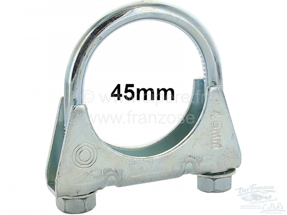 Sonstige-Citroen - Uitlaatklem 45mm. Peugeot, Renault. Citroën.