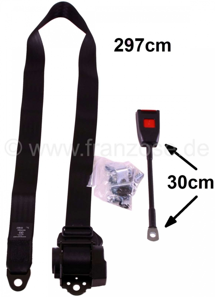 Peugeot - Automatische veiligheidsgordel, geschikt voor Peugeot 104, Peugeot 604, Citroen CX, Citroe