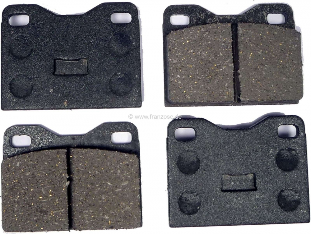 Peugeot - P 104/304/305, remblokken voor Peugeot 304, 305, 104, Citroen LNA, VISDA, Talbot 1307-1510