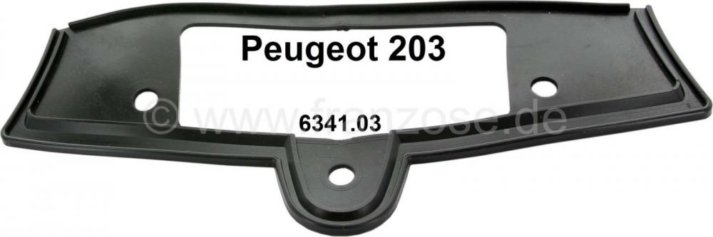 Peugeot - P 203, rubber behuizing onder kentekenplaatverlichting (handgreep kofferbak). Geschikt voo
