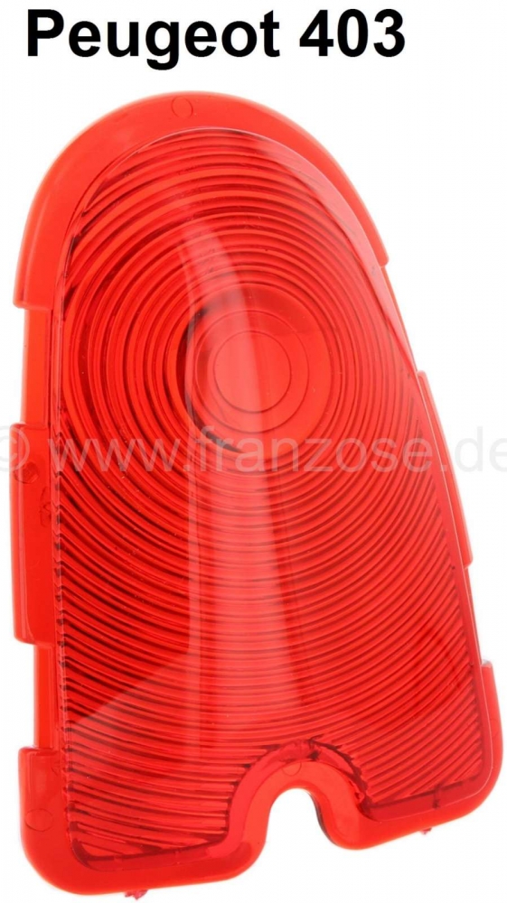 Sonstige-Citroen - P 403, achterlichtkap rood