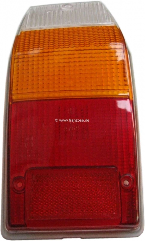 Peugeot - P 504, achterlichtkap links, voor Break, met zilveren frame!