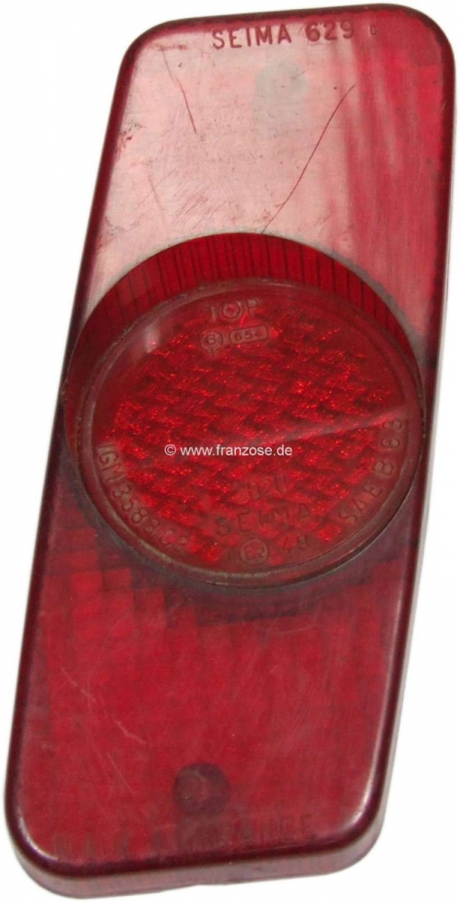 Peugeot - P 504, achterlichtkap rechts, 1 serie - met reflector! (achterlicht)