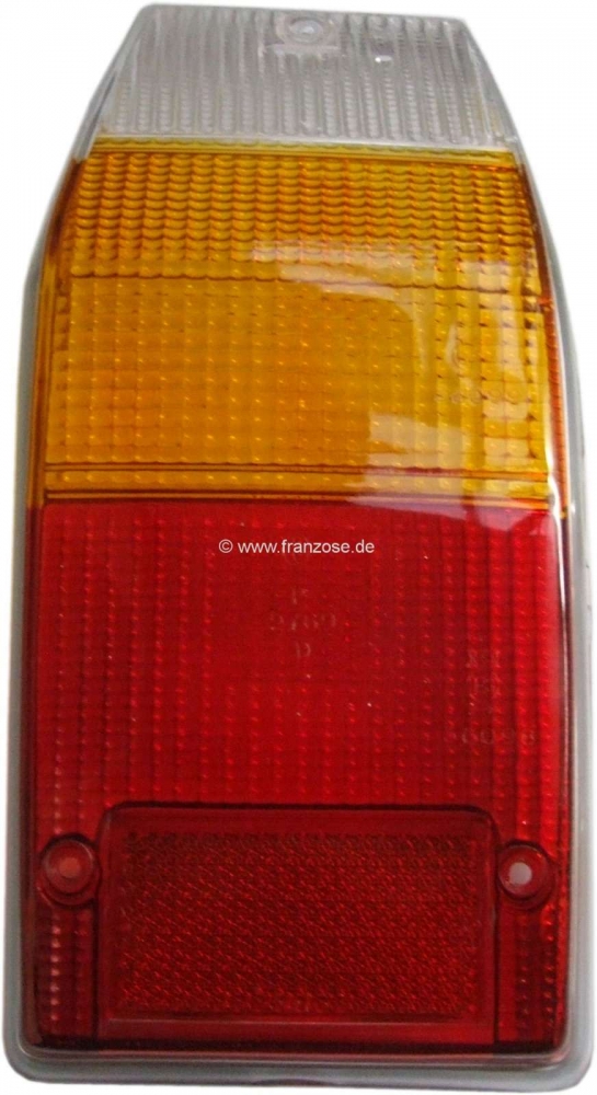 Peugeot - P 504, achterlichtkap rechts, voor Break met zilveren frame!