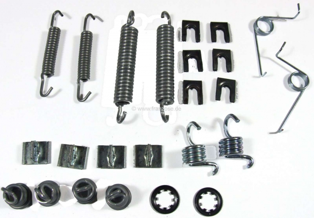 Peugeot - P 304, remschoen montage kit Peugeot 304 van 07/1977 tot 1981. 228mm diameter, 42mm brede 