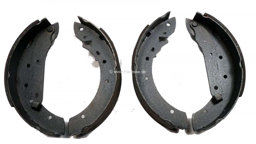 Peugeot - P 504/505, remschoenen achter, Lucas systeem. 254x60mm. Of. nr. 424152 + 424101.