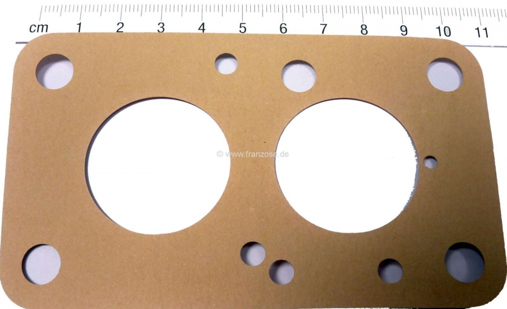 Alle - P 504/505, carburateurvoetpakking Peugeot 504, P 505, Talbot Tagora. Carburateur 32 MIMSA.