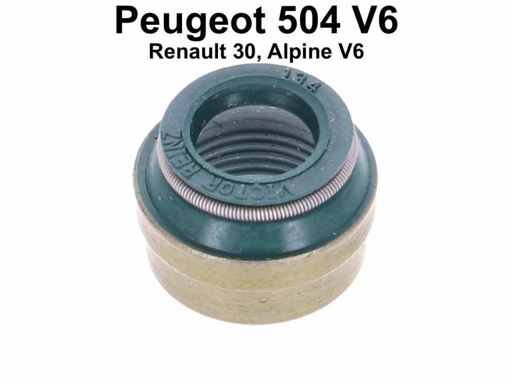 Renault - Klepsteelafdichting (per stuk). Geschikt voor Peugeot 504 V6. Renault R30 V6, Alpine V6. B