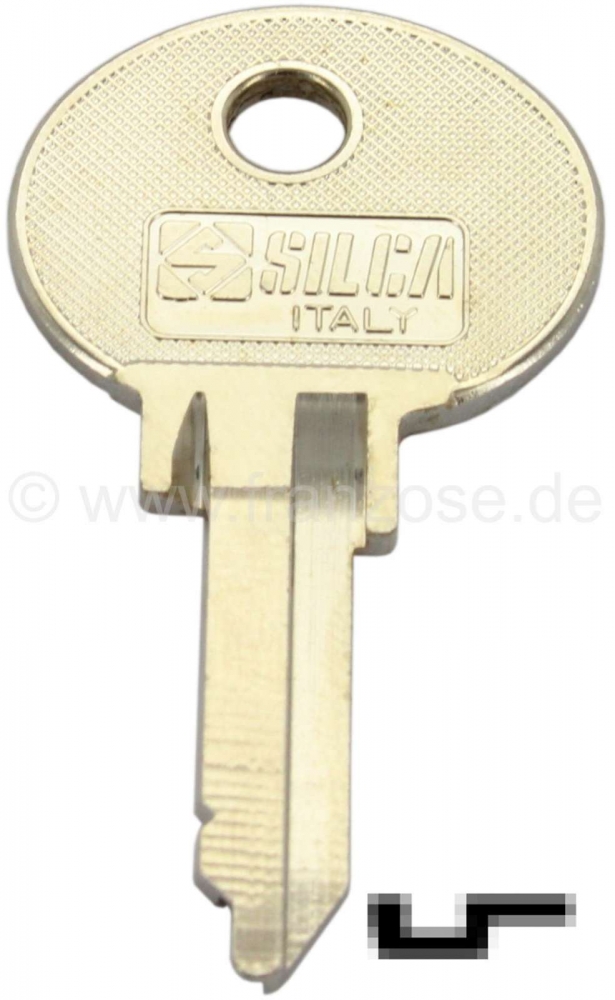 Citroen-2CV - Blanco sleutel voor contactslot + deurslot. Geschikt voor Peugeot 204 vanaf 1965. Peugeot 