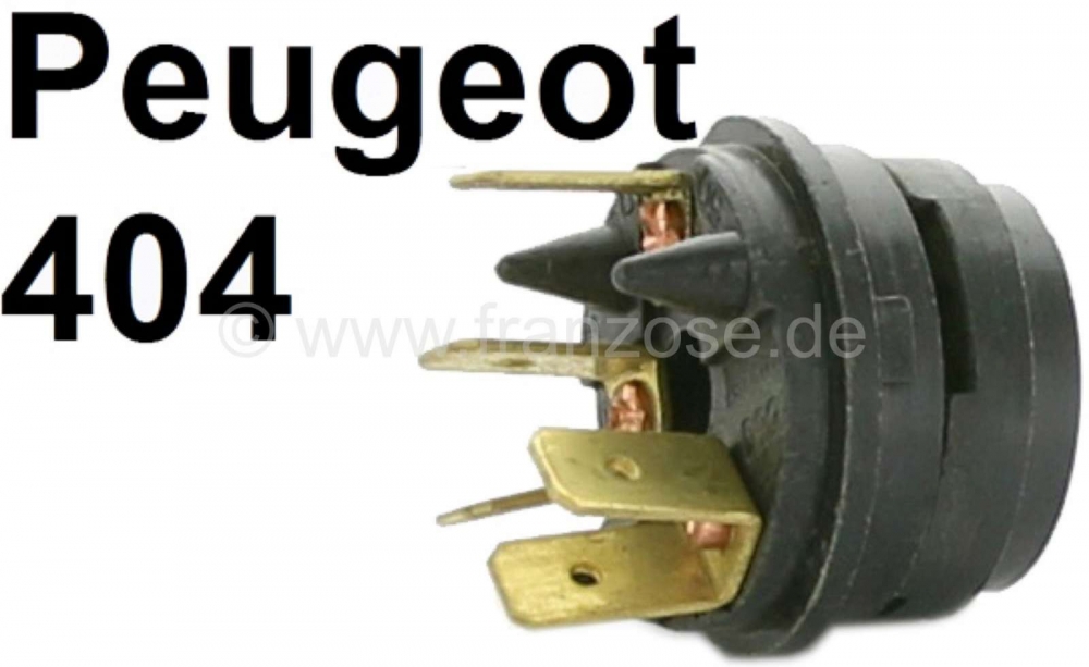 Peugeot - P 404, contactplaat voor contactslot, Peugeot 404.