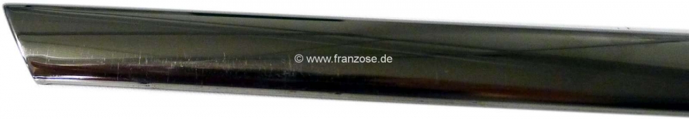 Sonstige-Citroen - P 403, gepolijste roestvrijstalen sierstrip, Peugeot 403, rechter voorportier. (onder raam