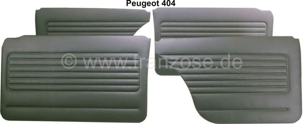 Peugeot - P 404, deurpanelen 