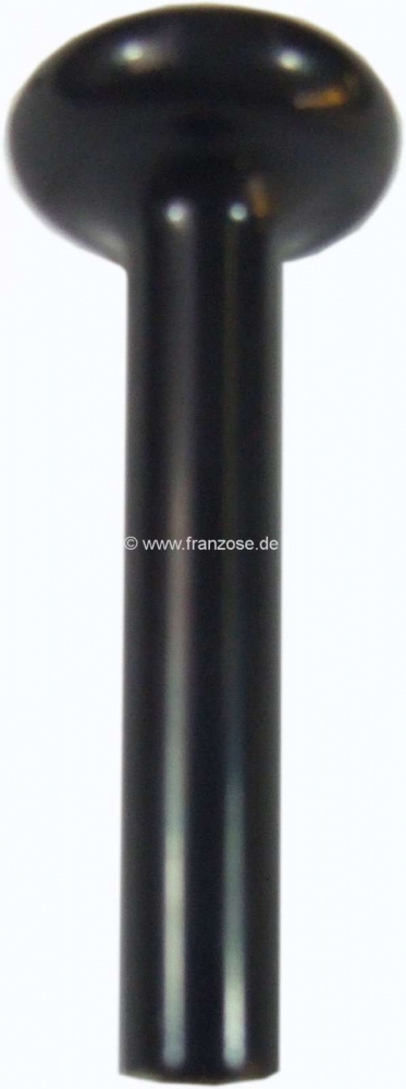 Peugeot - Vergrendelknop deur binnen, Peugeot 304, 504 404, zwart kunststof