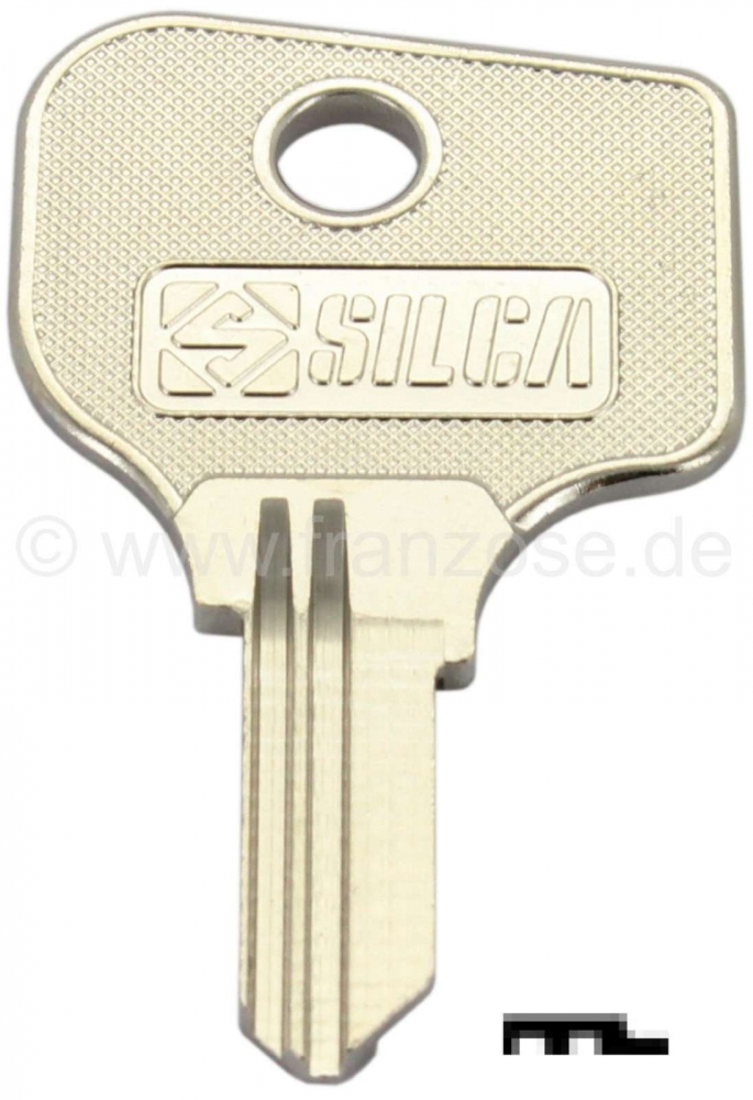 Renault - Blanco sleutel voor deurslot. Geschikt voor Peugeot 504 Break, van 1968 tot 1974, voor slo