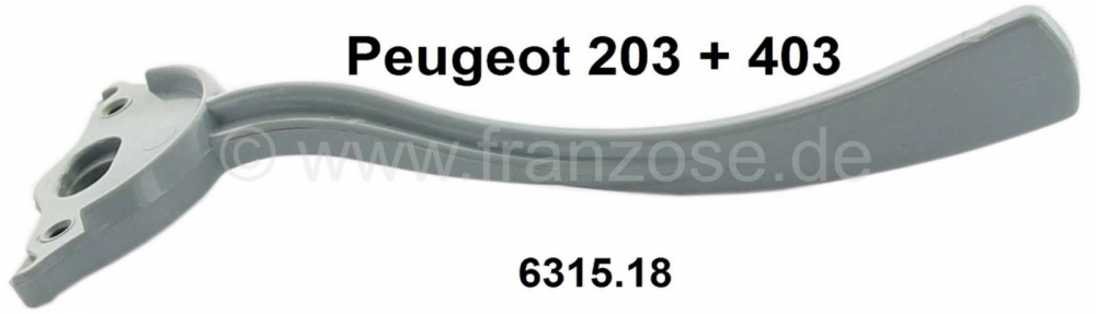 Peugeot - P 203/403, richtingaanwijzerhendel in grijs. Geschikt voor Peugeot 203 + 403 bouwjaar tot 